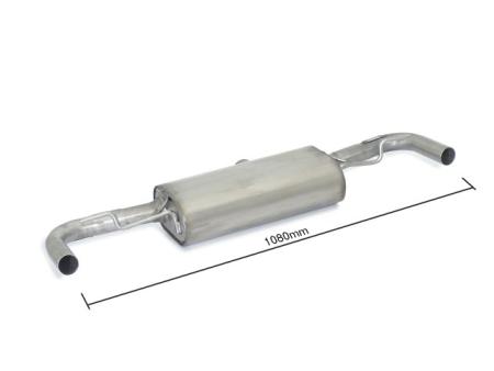 Ragazzon rear silencer left/right MERCEDES GLA 180CDI (80kW) Ragazzon rear silencer left/right MERCEDES GLA 180CDI (80kW)