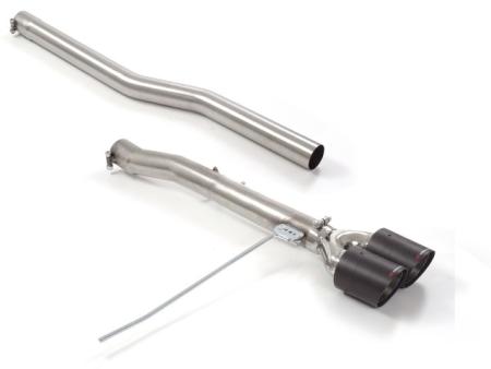 Ragazzon rozsdamentes hátsó kipufogóvég egység kerek karbon végekkel MINI F56 JCW 2.0 (170kW) Ragazzon rozsdamentes hátsó kipufogóvég egység kerek karbon végekkel MINI F56 JCW 2.0 (170kW)