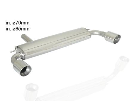 Ragazzon rozsdamentes hátsó kipufogó Sport Line véggel MINI R60 Countryman ALL4 1.6 JCW (160kW) Ragazzon rozsdamentes hátsó kipufogó Sport Line véggel MINI R60 Countryman ALL4 1.6 JCW (160kW)