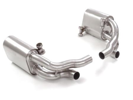 Ragazzon rear silencer left/right without tail pipe PORSCHE 911 997 - Carrera Ragazzon rear silencer left/right without tail pipe PORSCHE 911 997 - Carrera