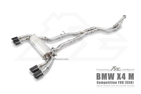 FI kipufogó BMW X4M Competition F98 (S58)