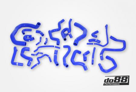 do88 hűtővízcső-készlet, AUDI SEAT SKODA VW 1.8 / 2.0 TSI (MQB) - kék (24db)