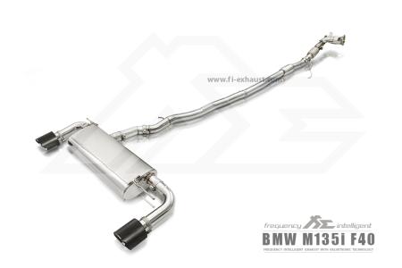 FI Exhaust cat back BMW F40 M135i OPF 2019+ FI Exhaust cat back BMW F40 M135i OPF 2019+