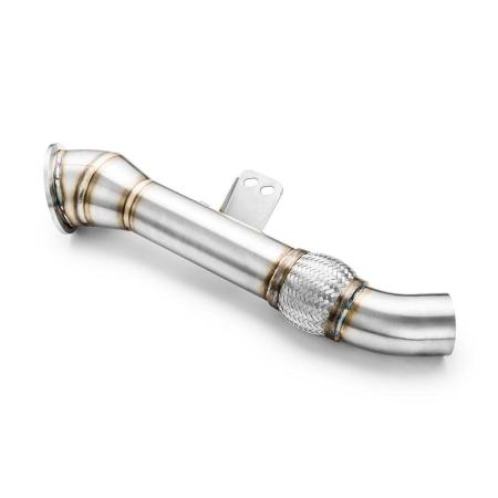 RM Motors 80mm Sport Exhaust Downpipe BMW 5 G30 G31 540i 540ix B58 RM Motors 80mm Sport Exhaust Downpipe BMW 5 G30 G31 540i 540ix B58